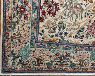 Detail of Tabriz Rug