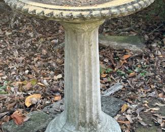 Concrete Bird Bath