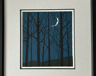 Lovely Block Print by John Carman