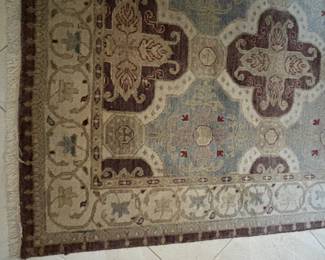 Oushak Bakhtiari Detail