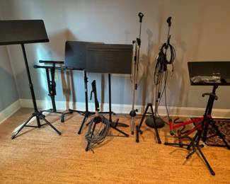 Music and Microphone Stands