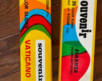 Vintage Slides of The Vatican and Florence