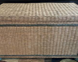 Wicker Storage Chest