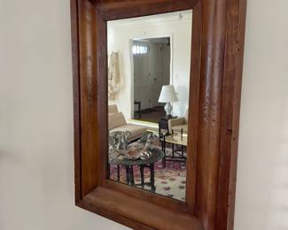 Antique Pine Mirror