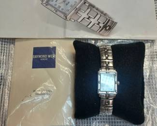 Raymond Weil ladies watch new with paper work