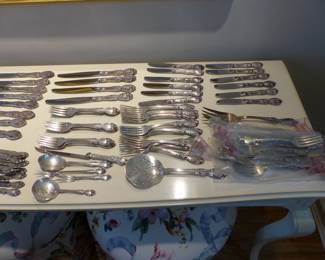 Gorham sterling silver flatware set