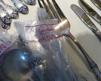 Gorham sterling silver flatware set