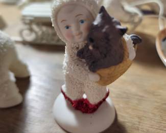Dorothy and Toto snow bunny