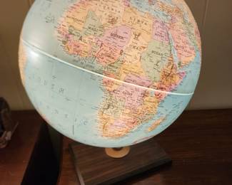 Replogle Globe inc Lighted, texured