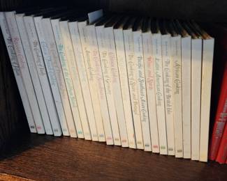 Time Life Cook books sold as a set