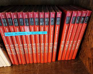 Popular Mechanics Books sold as a set