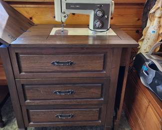 Kenmore Sewing machine in a nice cabinet