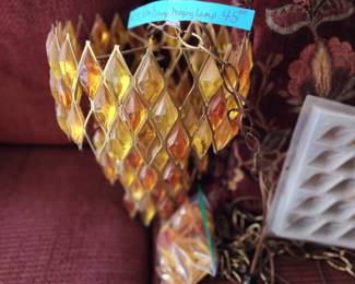 Mid century hanging lamp