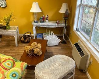 various items in small garage