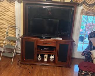 two large tvs