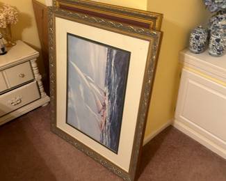 artwork throughout house