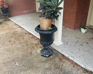 cast iron planters