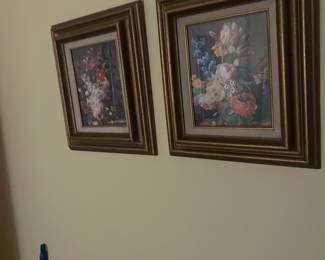 artwork in master bedroom