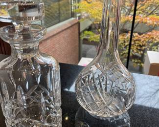 Crystal decanters