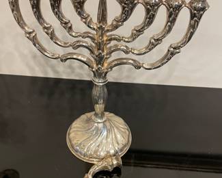 Israeli Sterling silver - 3 arm candelabrum