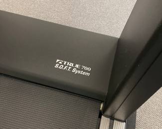 Another view of the TRUE 700 S.O.F. T. treadmill - like new