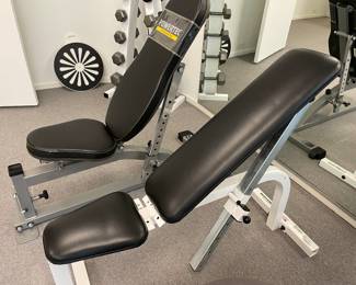 Powertec bench and Bodysmith bench - like new