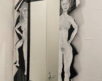Folk Art Mirror