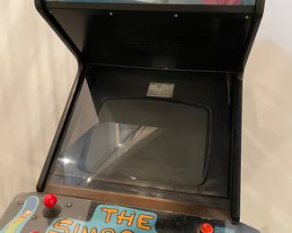 Another view of the Konami Arcade game - the Simpsons (29.5" x 28.75" x 38") - excellent condition