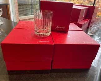 Baccarat Glassware: "big glass" - large scotch glass - 5 available