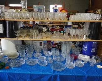 Fostoria and other glass