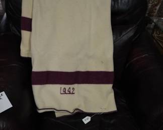WW II hospital blanket