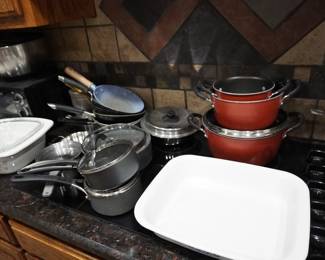 pots and pans, Corning Ware