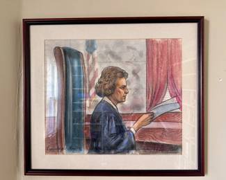 Sandra Day O'Connor sketch 