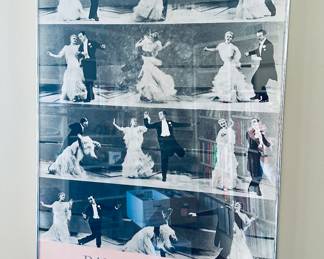 Dance poster featuring Fred Astaire and Ginger Rogers
