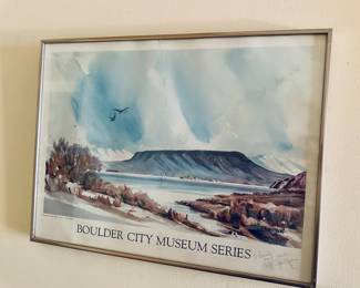 Bouder Series Museum Series, signed by artist
