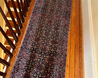 Bidjar handwoven runner. 9'4" x 2'