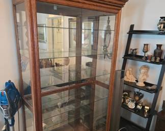 7-foot display case