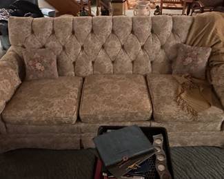 Carl Forslund Floral Pattern Sofa