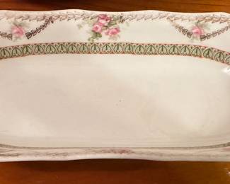 Vintage Austrian Rose Dish 