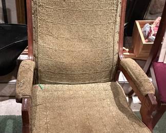 Antique Eastlake Rocker Chair 