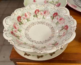 Vintage Austrian Scalloped Dish 