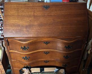 Antique Skandia Secretary Desk 