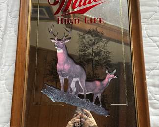 Miller High Life Deer Mirror 