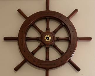 Nautical Ship Wheel 