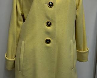 Louis Feraud Yellow Coat
