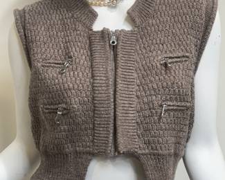 Chloe Cropped Sweater West