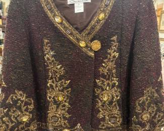 Oscar De La Renta Bolero Jacket