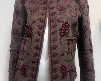 Oscar De La Renta Jacket Size 8