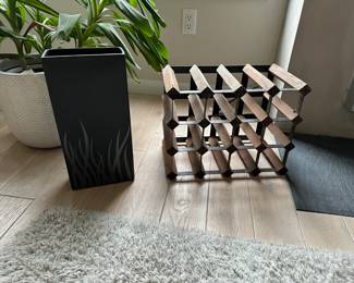 Vase, Vintage Wine Rack