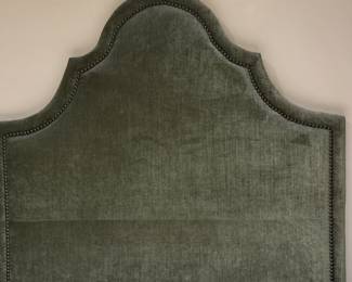 King size upholstered headboard in excellent excellent condition